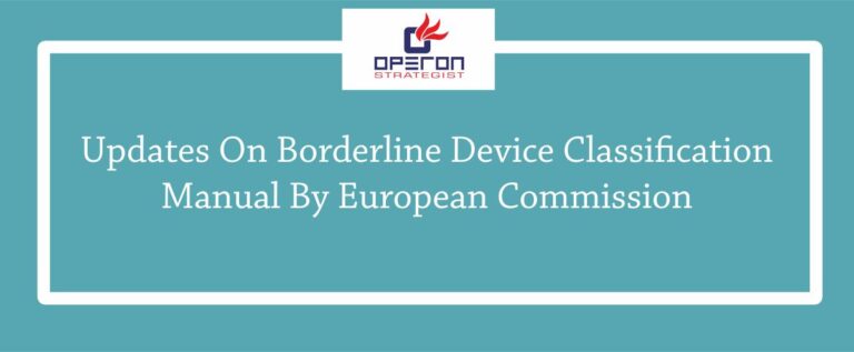 Borderline Device Classification Manual By European Commission