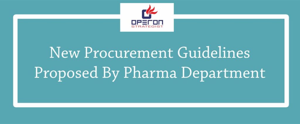 new procurement guidelines