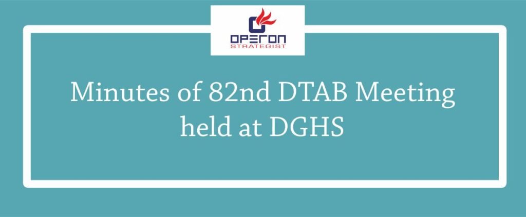 Minutes of 82nd DTAB Meeting held at DGHS
