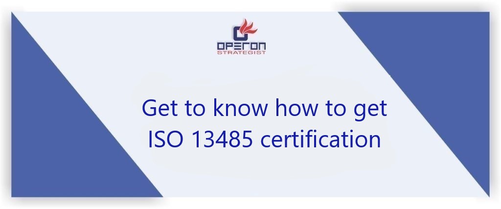 get iso 13485 certification