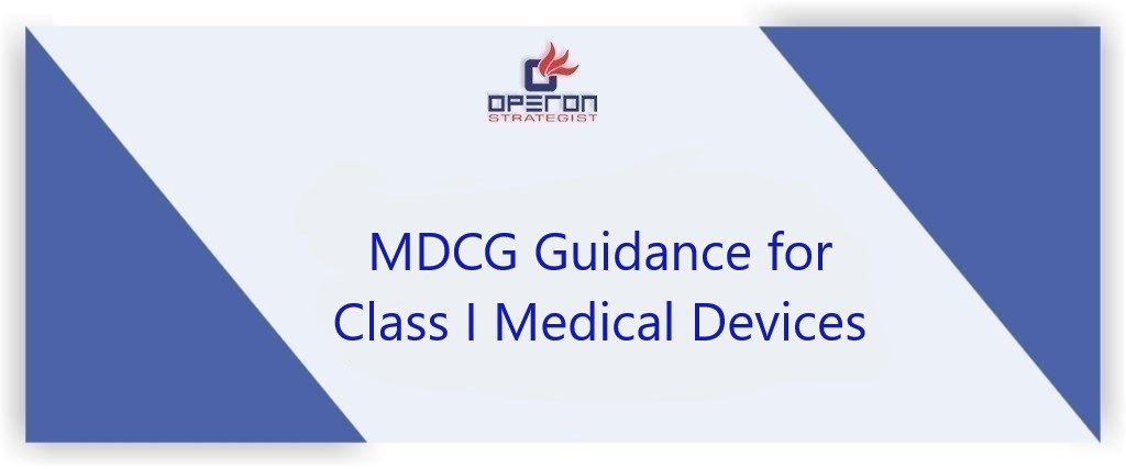 MDCG Guidance For Class I Medical Devices