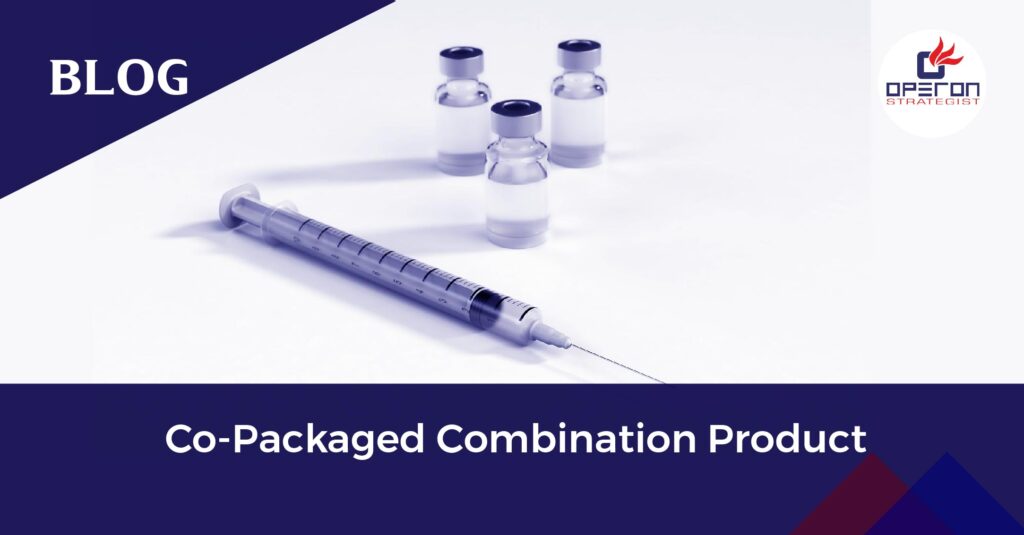 Co-packaged combination product