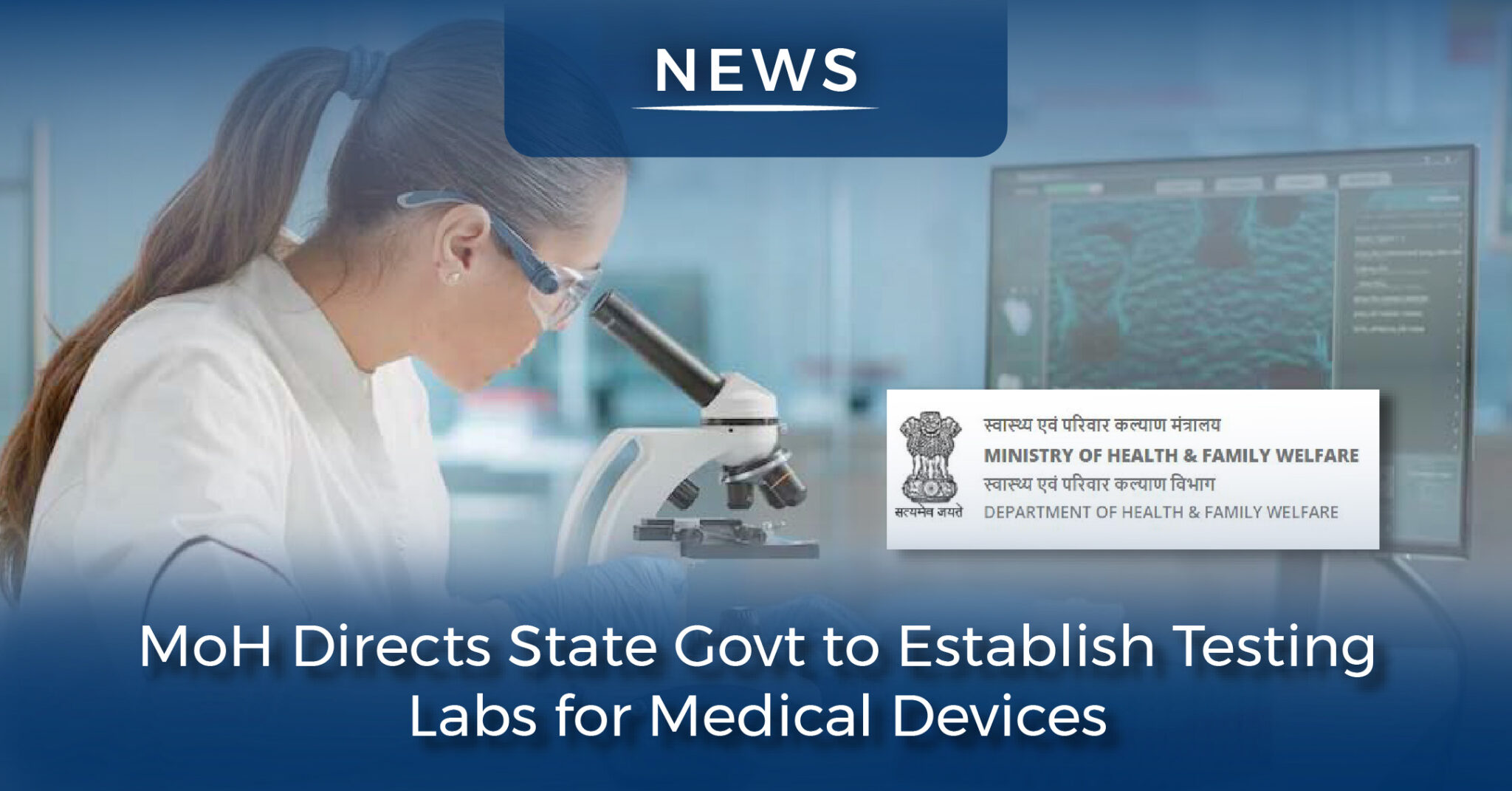 Ministry of Health Directs State Governments to Establish Testing Labs