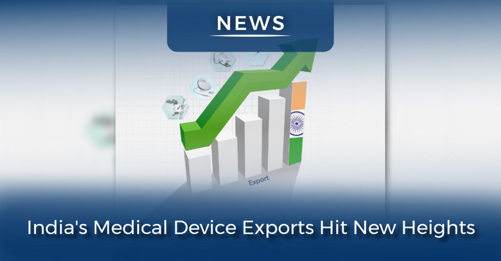 export of medical devices from India