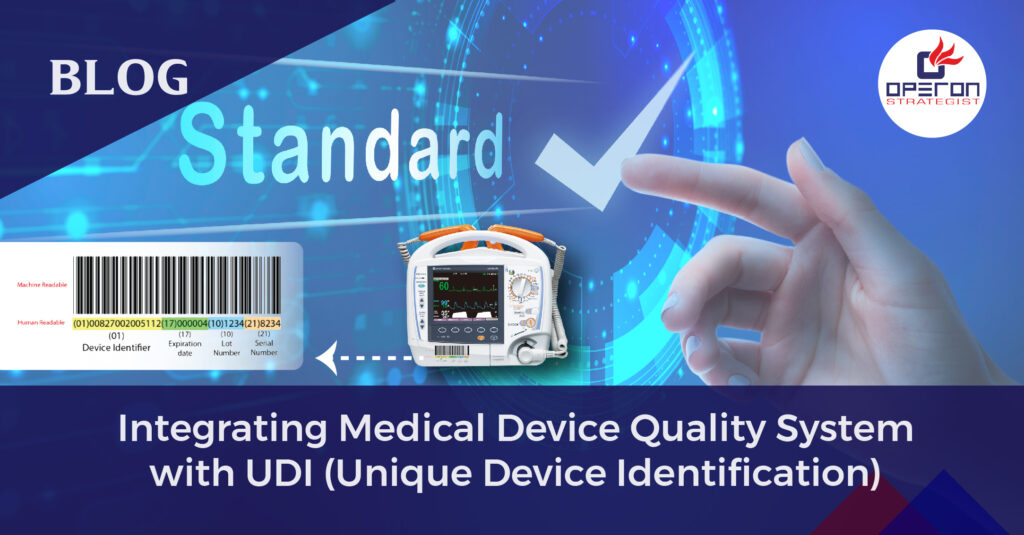Medical device quality system with UDI