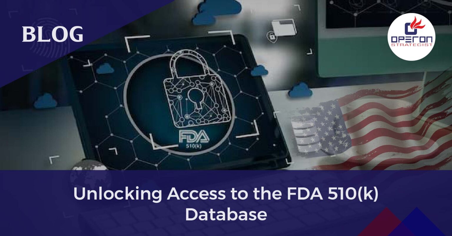 Navigating Access To USFDA 510(k) Database: Step By Step Guide | Operon ...