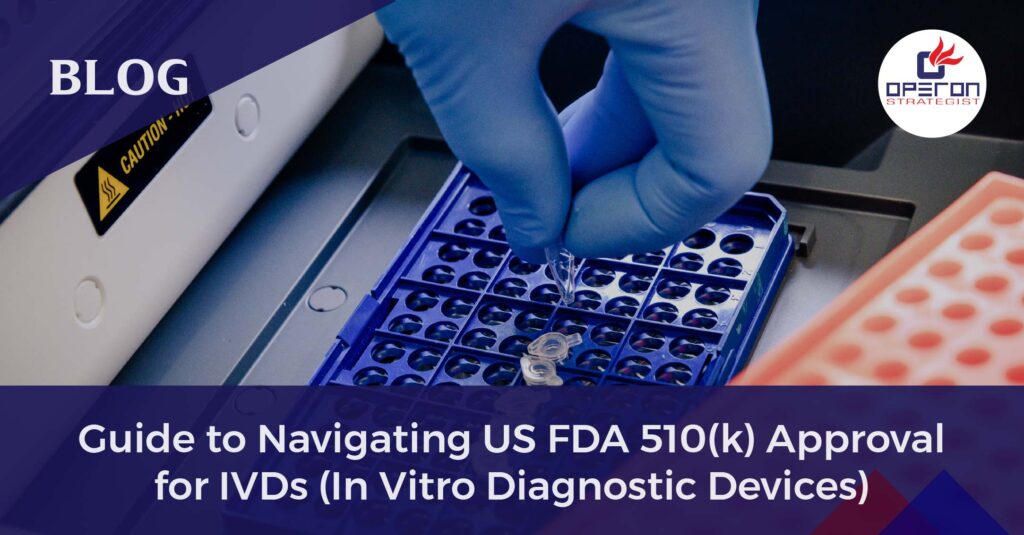 FDA 510(k) approval for IVDs