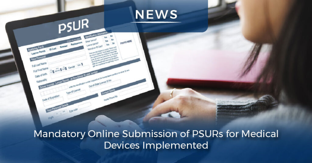 Online Submission of PSURs