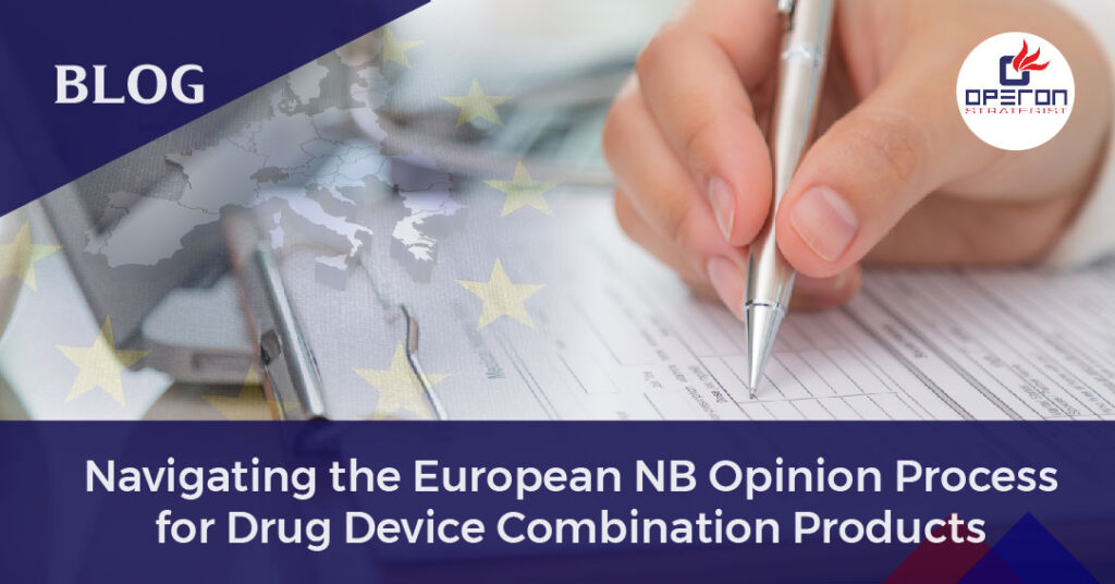 European NB opinion for drug-device combination products