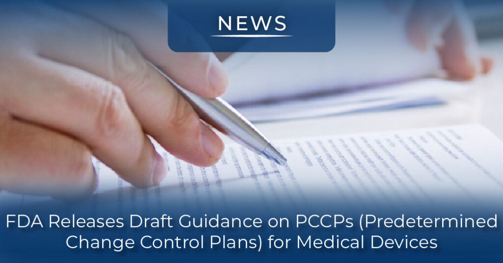 PCCPs for Medical Devices