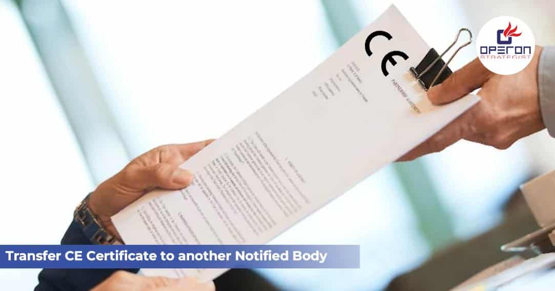 Transfer CE Certificate