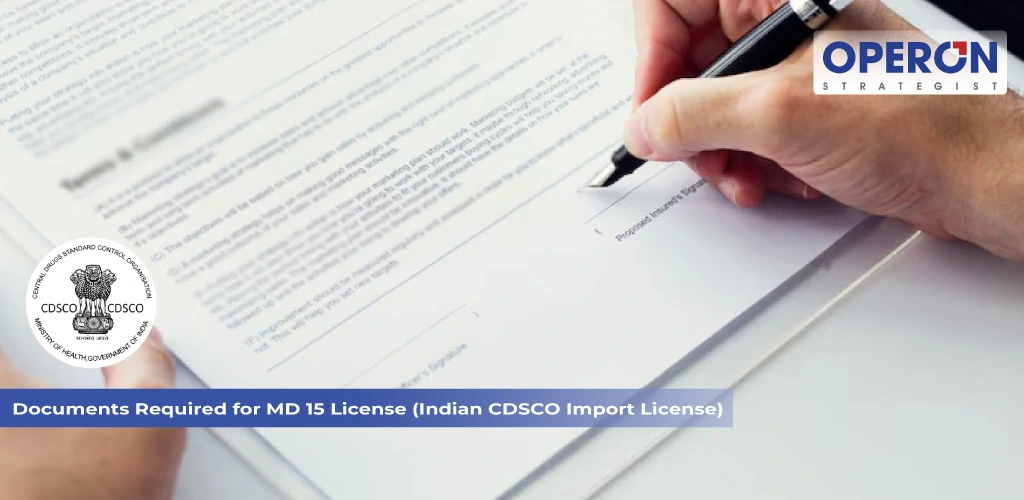 Documents Required for MD 15 License
