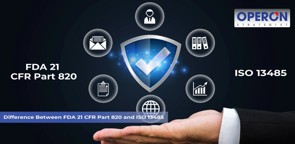 FDA 21 CFR Part 820 and ISO 13485