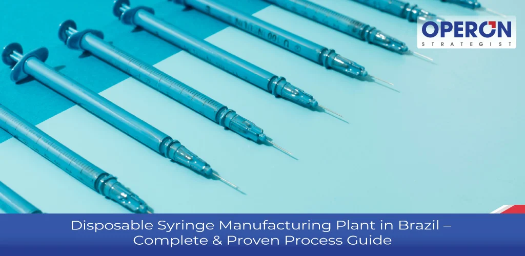 disposable syringe manufacturing plant